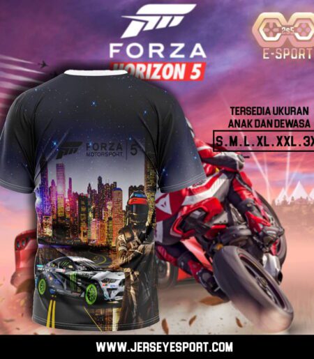 Jual Kaos Forza Horizon Belakang