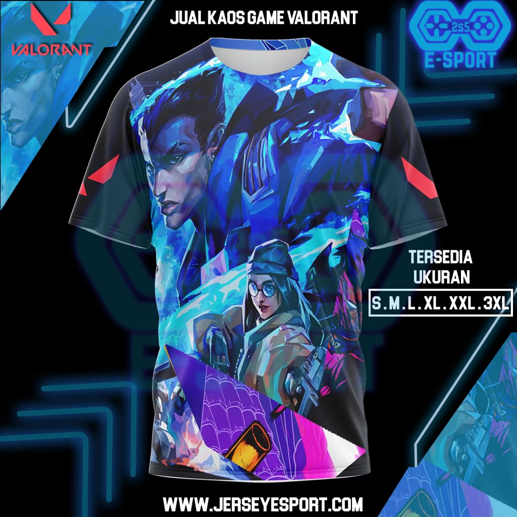 Jual Kaos Valorant Bandung