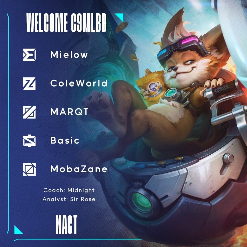 Team Cloud9 MLBB Resmi Meluncur
