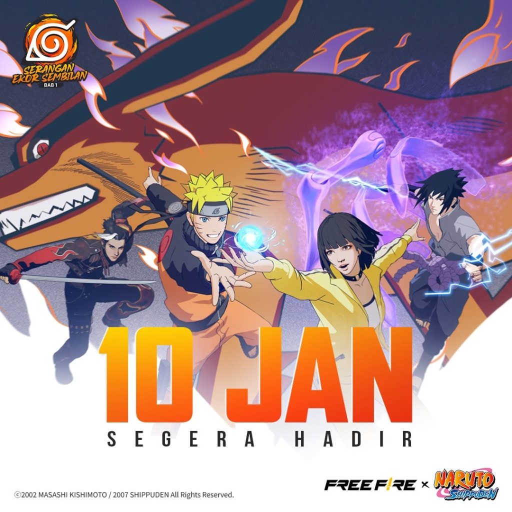 Free Fire x Naruto